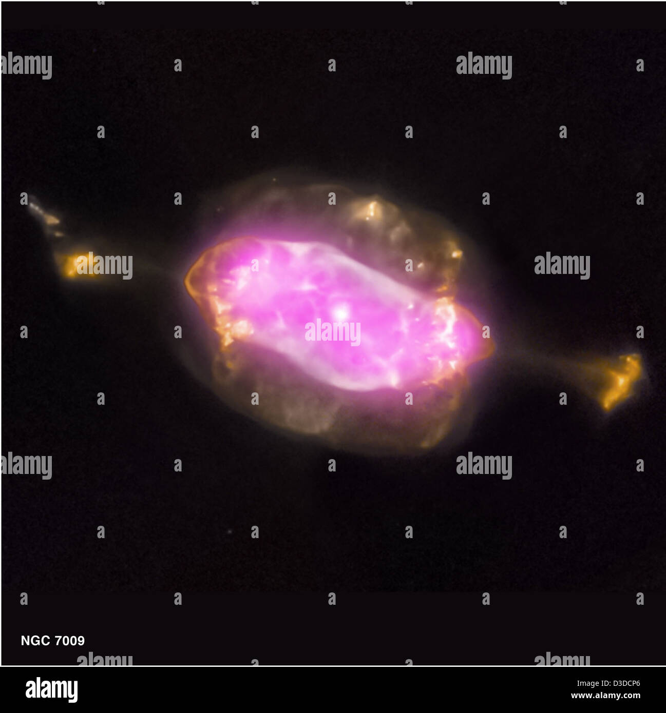 Nebula NGC 7009 (NASA, Chandra, 10/10/12) Foto Stock