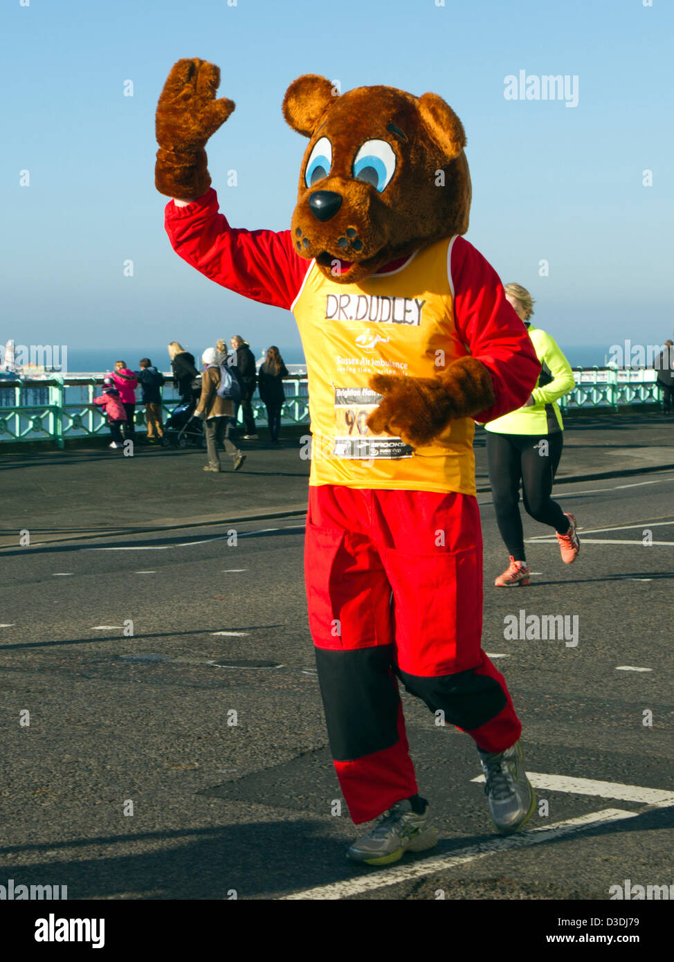 Brighton mezza maratona, domenica 17 febbraio, 2013 Foto Stock