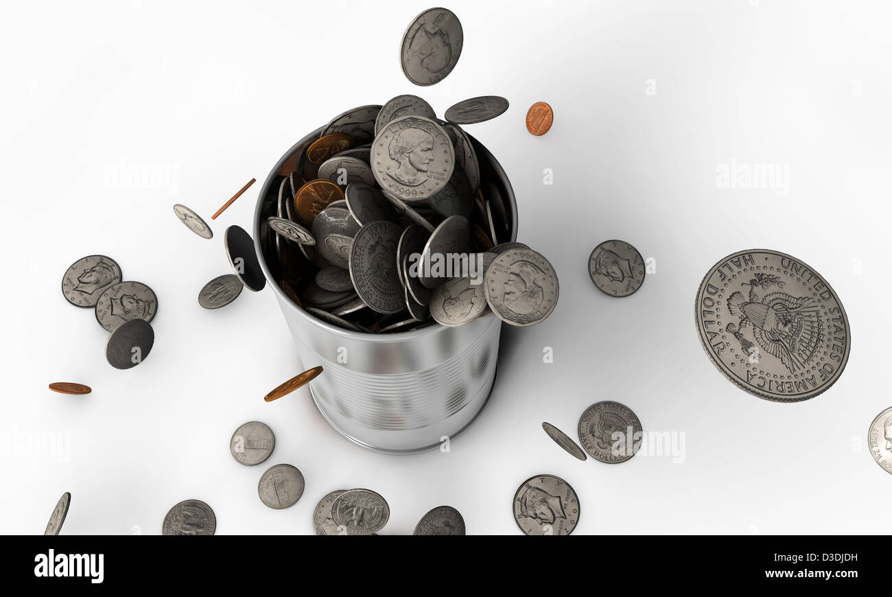 Suggerimenti possono essere isolati su sfondo bianco Foto Stock