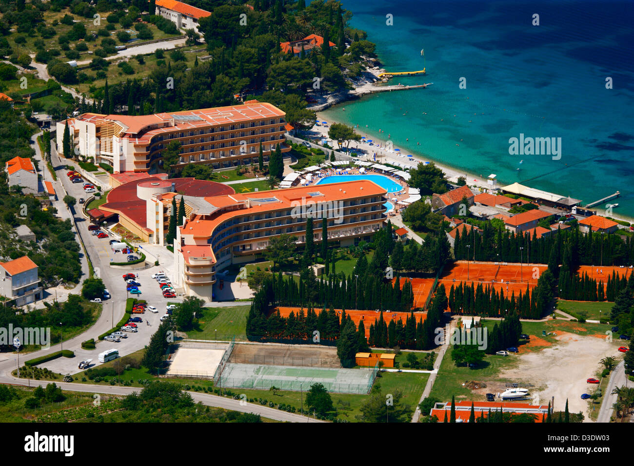 Cavtat - Hotel Iberostar Albatros resort Foto Stock