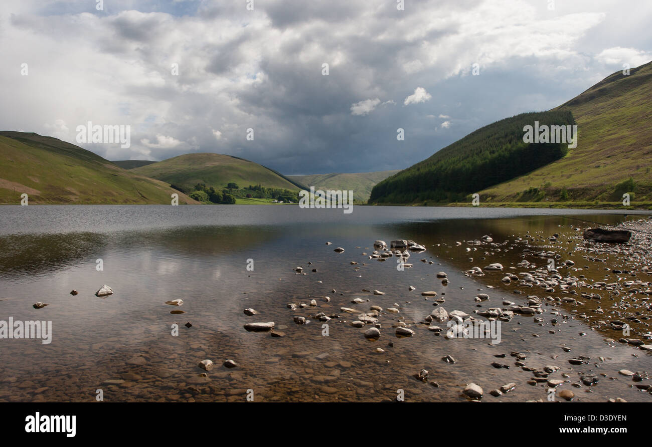 Loch del Lowes, vicino a Dunkeld in Perth and Kinross, Scozia. Foto Stock