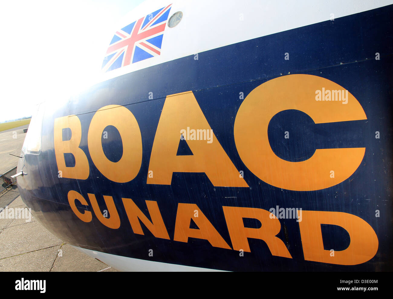 Vickers VC10 British aereo jet di BOAC Foto Stock