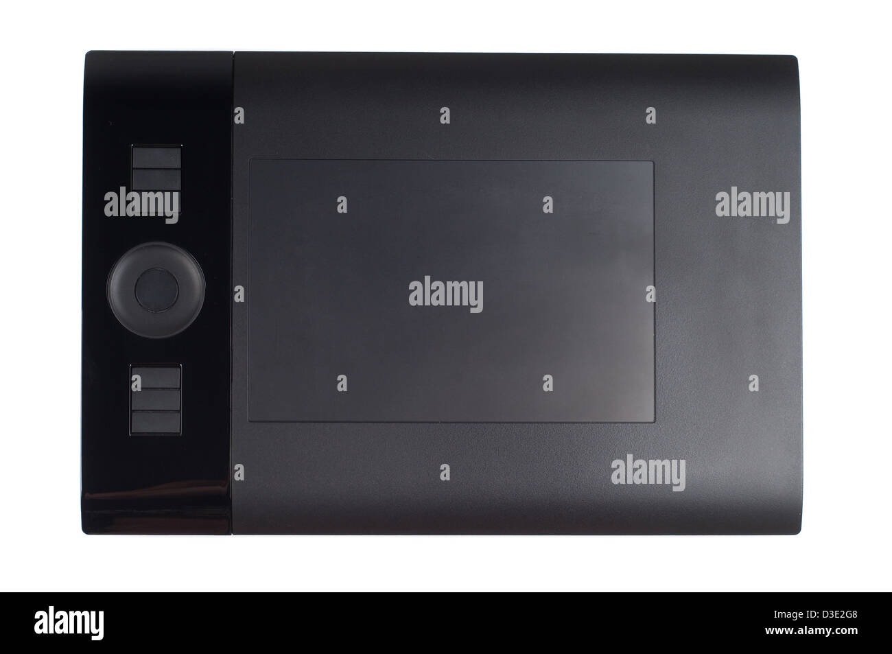 Colpo di pen tablet isolato su bianco Foto Stock