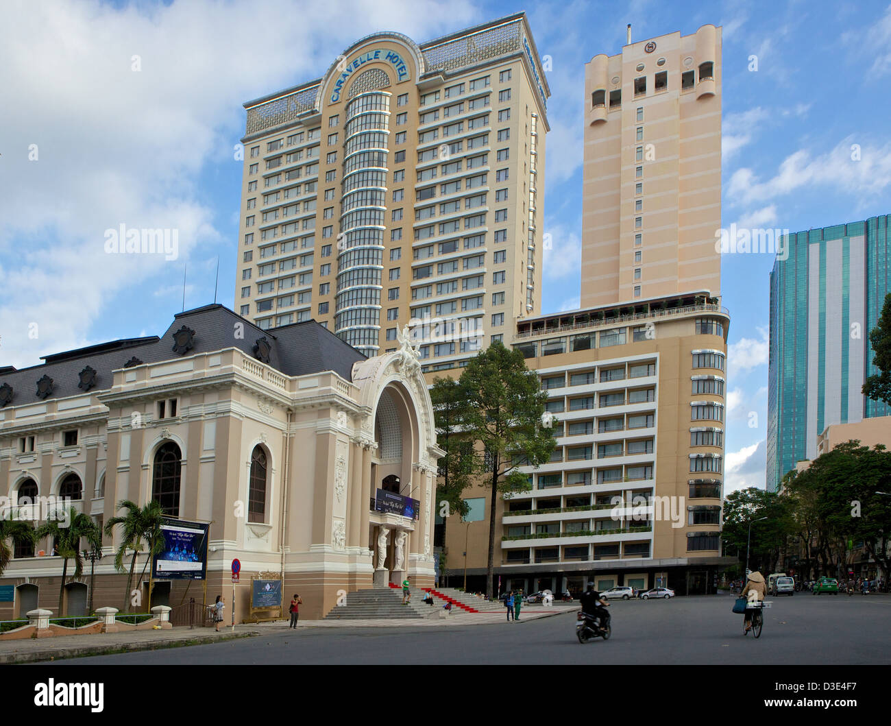 La città di Ho Chi Minh, Vietnam Foto Stock