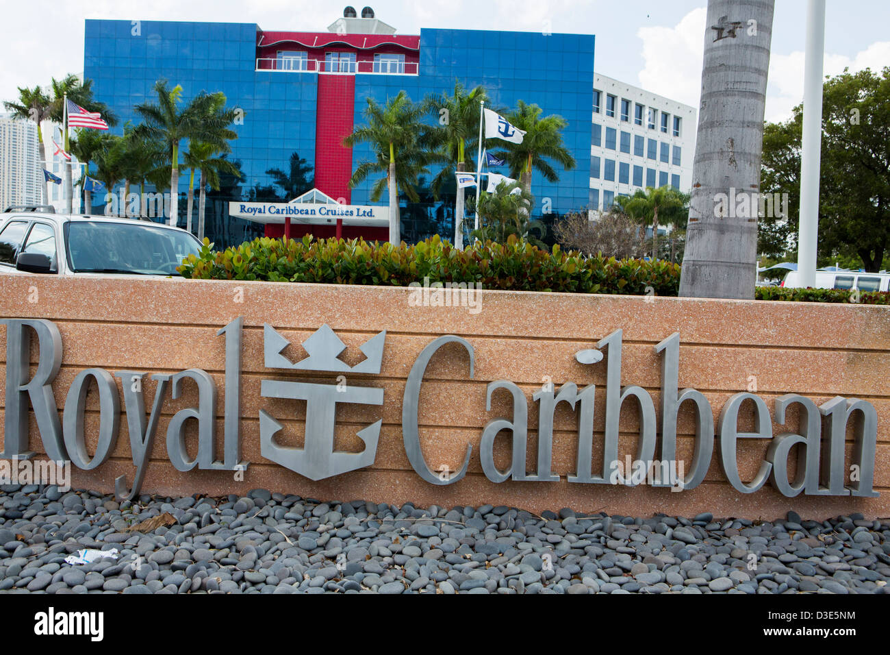 La sede del gestore di crociera Royal Caribbean Cruises Ltd. Foto Stock