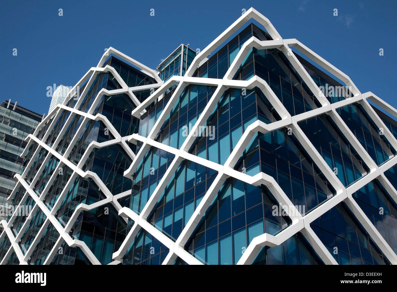 Il rispettosi dell'ambiente Macquarie Bank Building 1 Shelley Street Sydney Australia Foto Stock