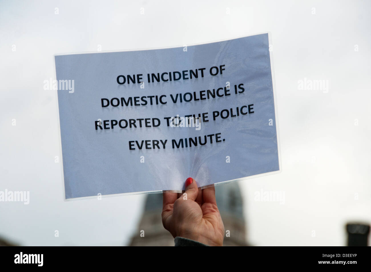 Un miliardo di aumento - Una giornata di azione e ballando intorno al mondo per protestare contro la violenza alle donne e alle ragazze Foto Stock