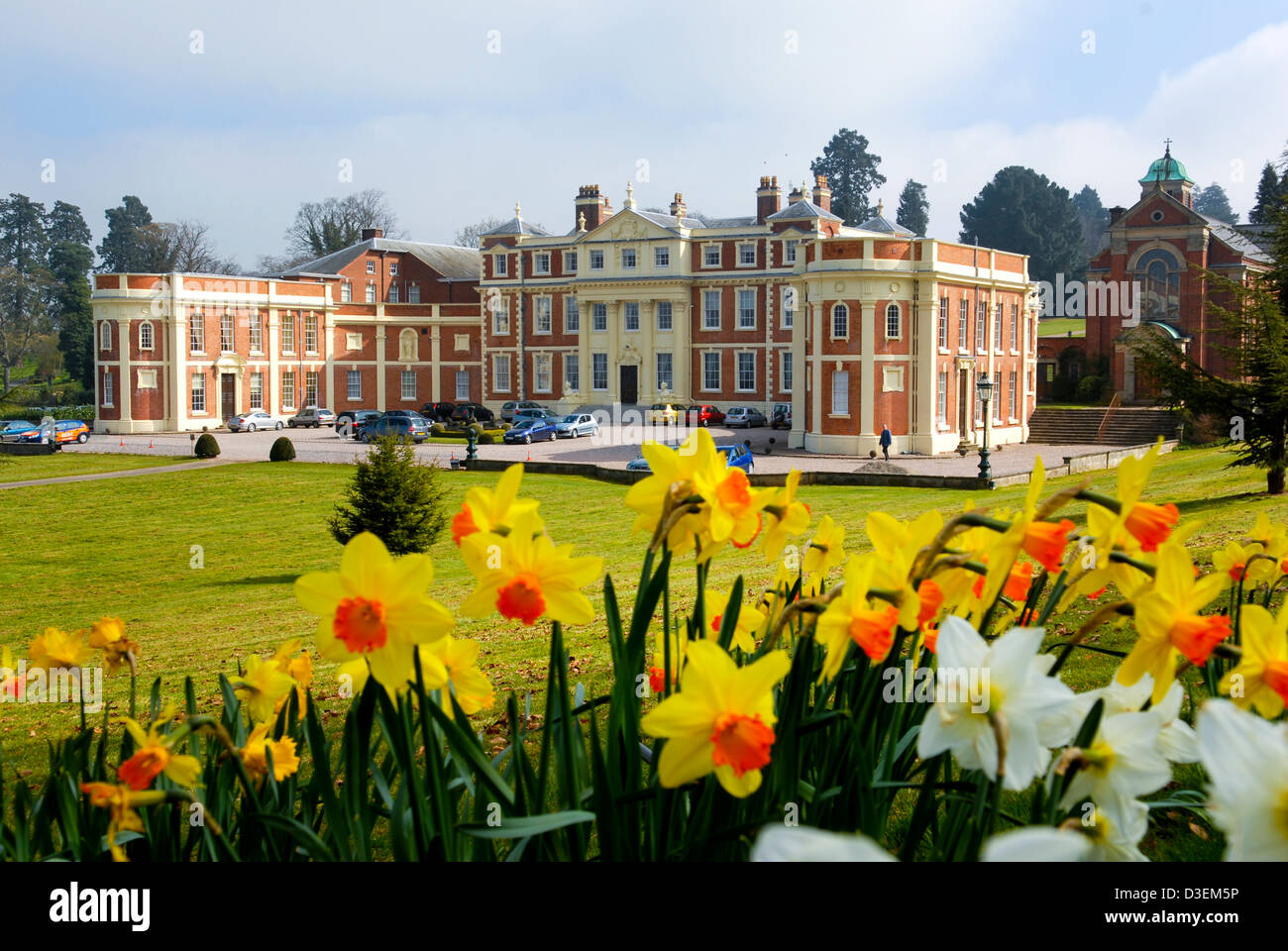 Hawkstone Hall country house Shropshire England Regno Unito Foto Stock