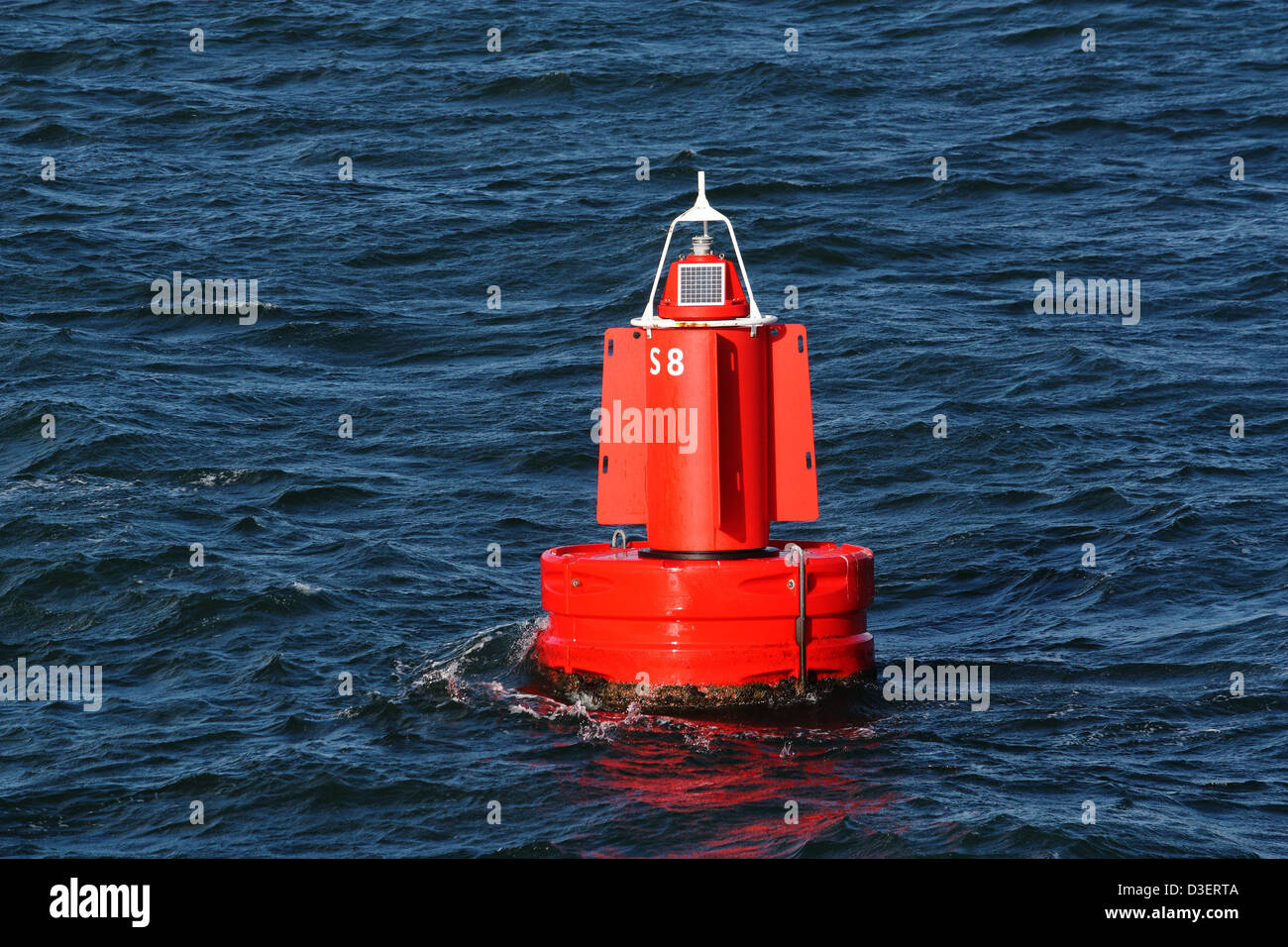 Boa nel mare Foto Stock