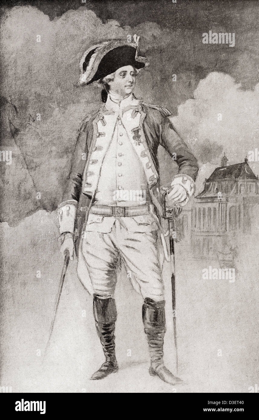 Conte di Provenza, futuro Luigi XVIII, 1755 - 1824, aka il desiderato. Borbone Re di Francia e di Navarra. Foto Stock