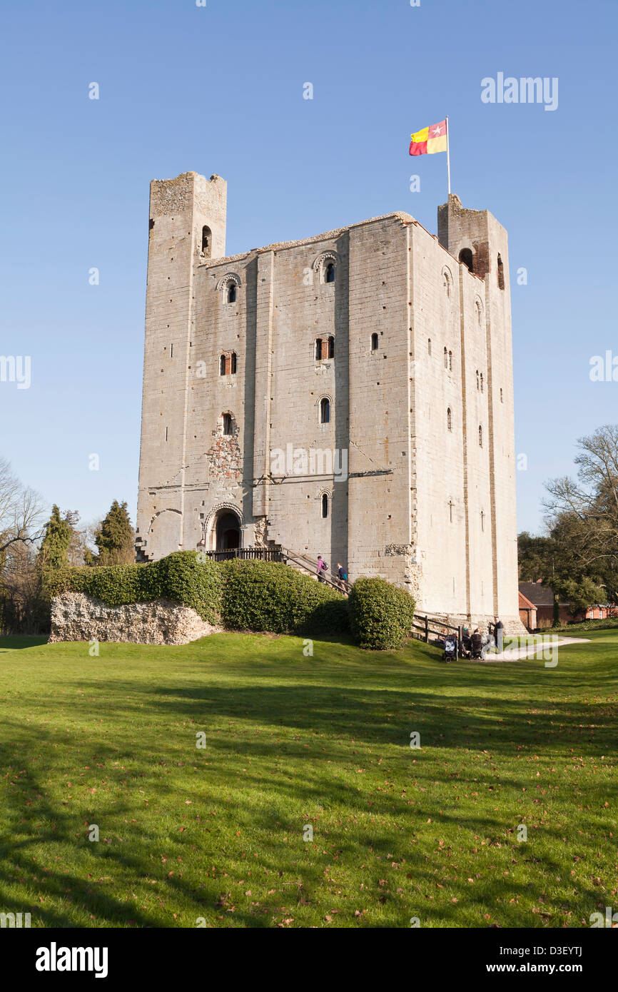 Headingham castello. Foto Stock