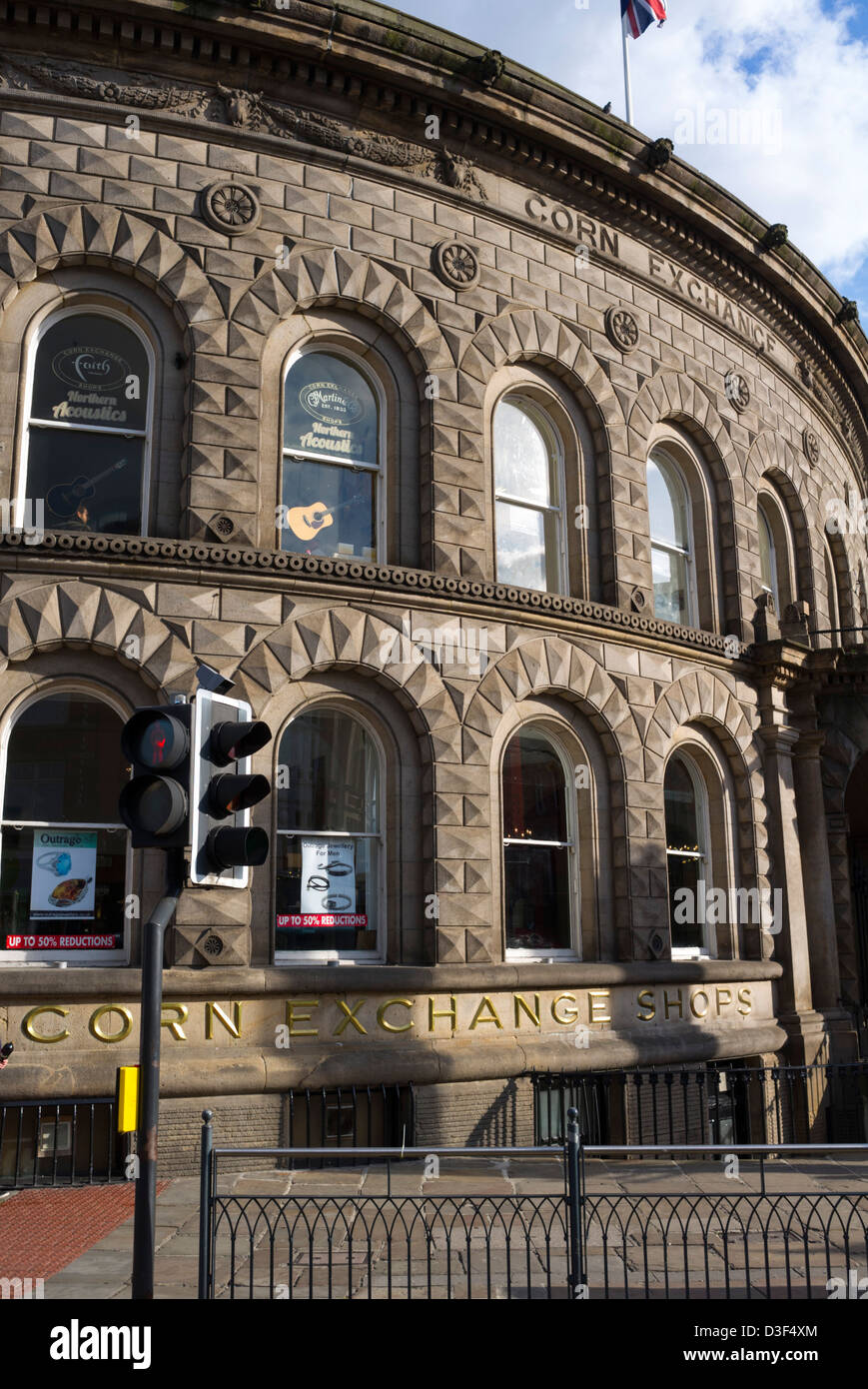 Corn Exchange Leeds Inghilterra Foto Stock