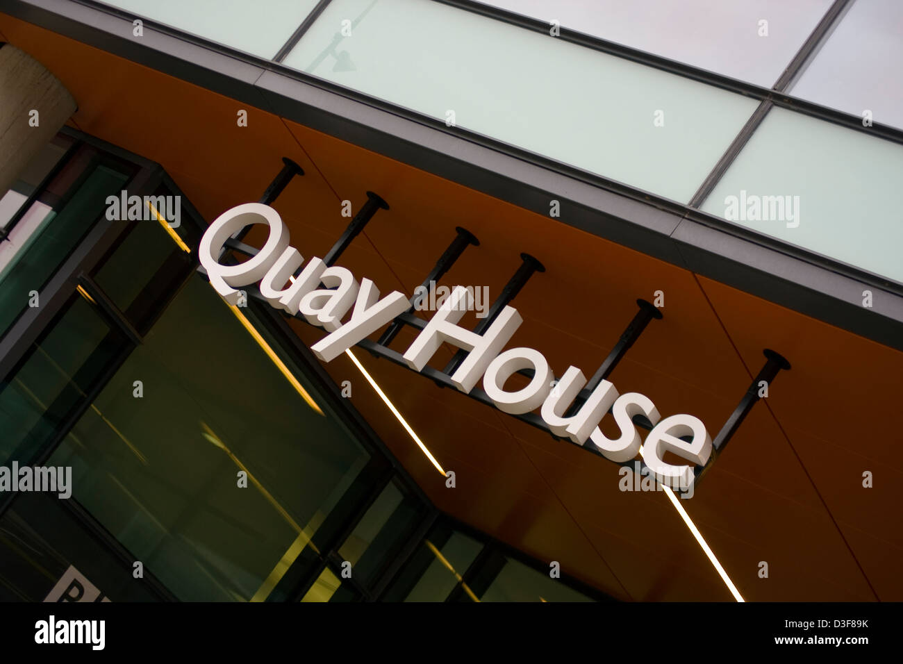 Quay House, BBC, Salford Quays Foto Stock