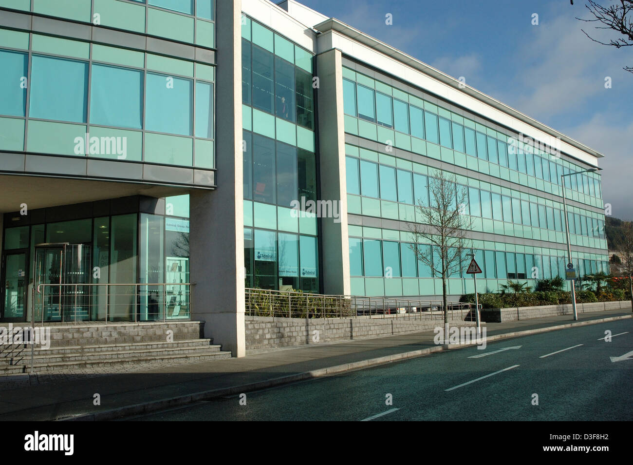 Admiral edificio assicurazione Swansea Foto Stock