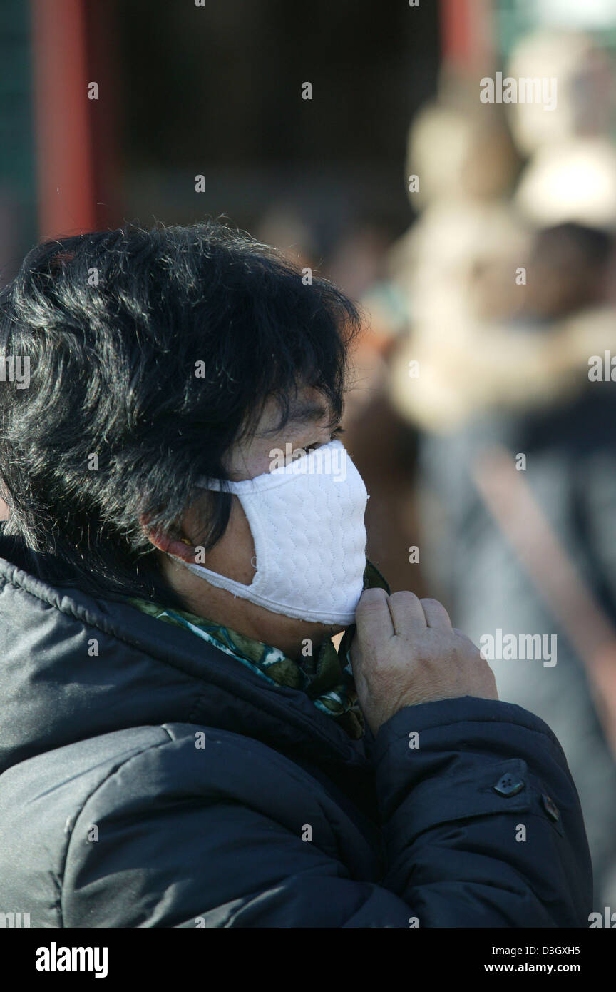 PREVENZIONE DI SARS Foto Stock