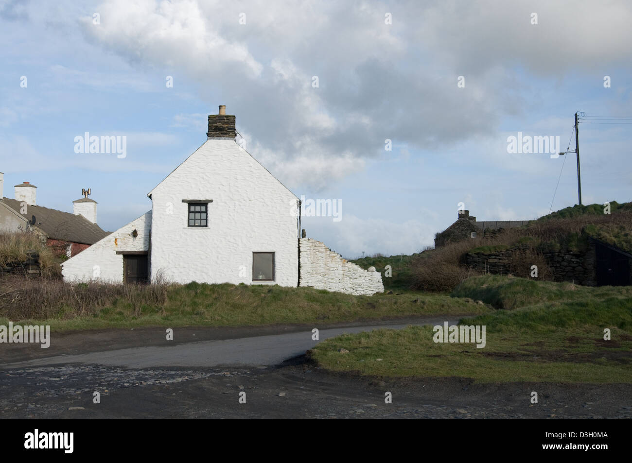 In Abereiddy Pembrokeshire, Galles Foto Stock