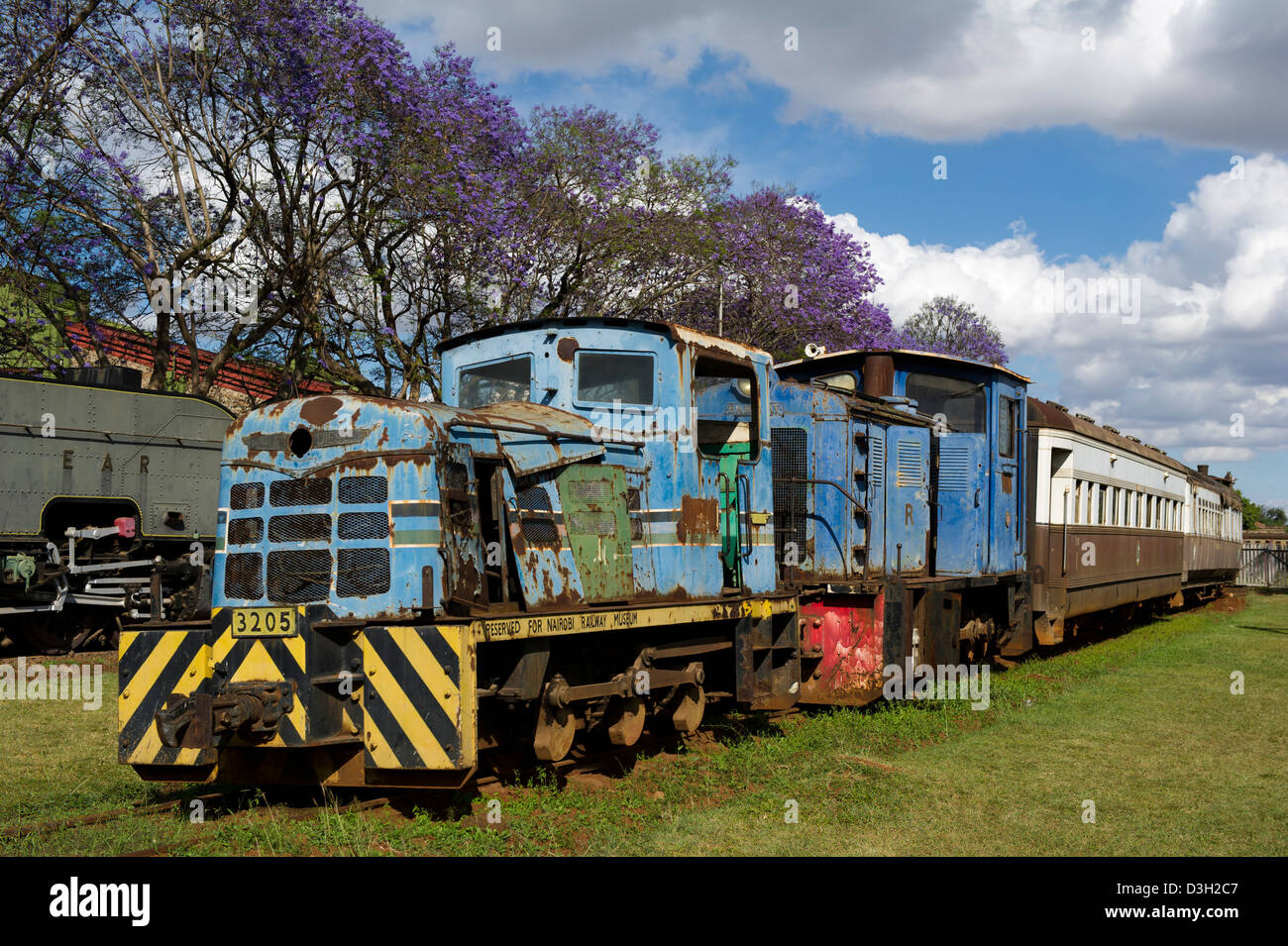 Nairobi Railway Museum, Nairobi, Kenia Foto Stock