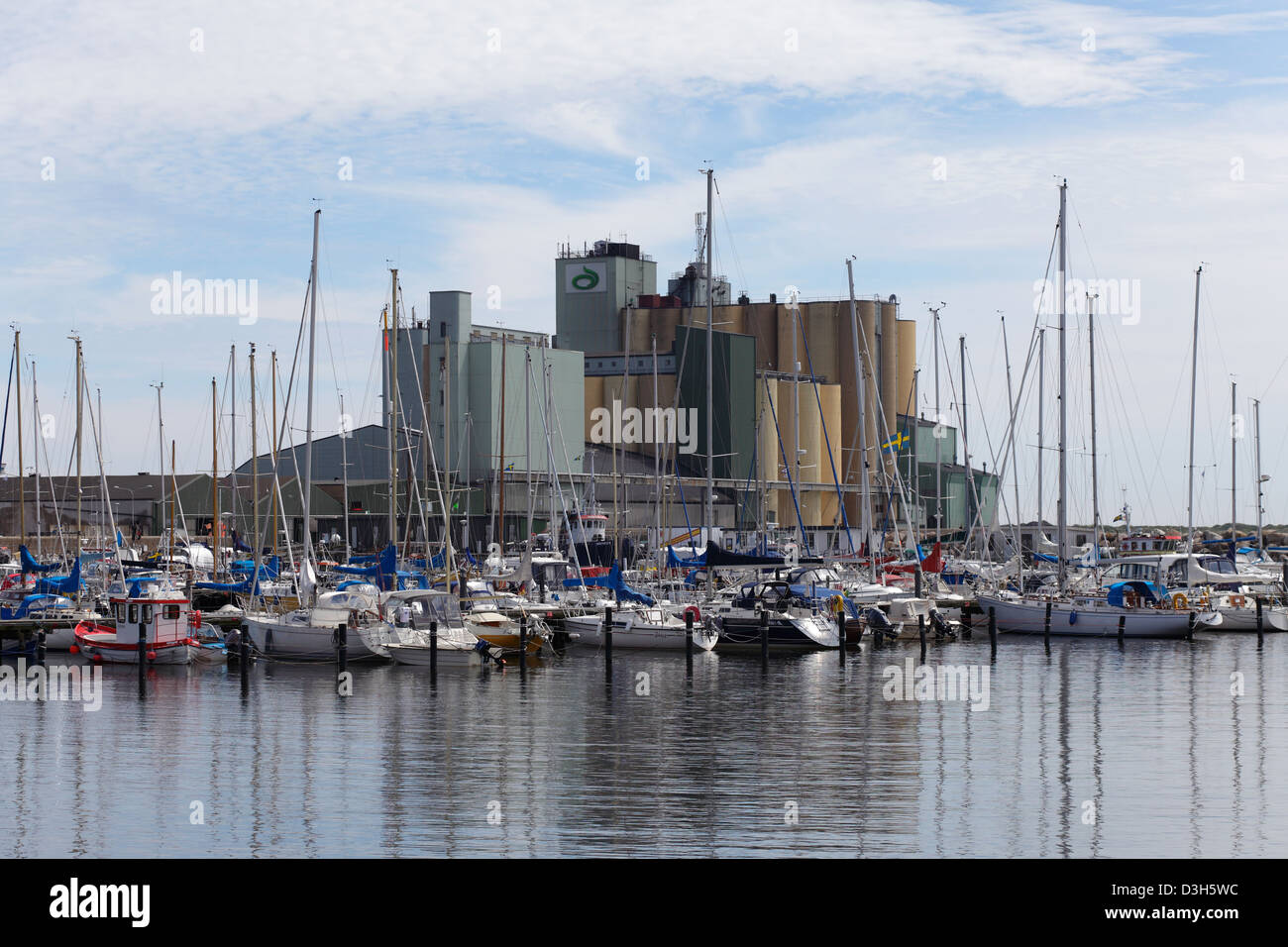 Ystad, Svezia, Marina a Ystadt Foto Stock