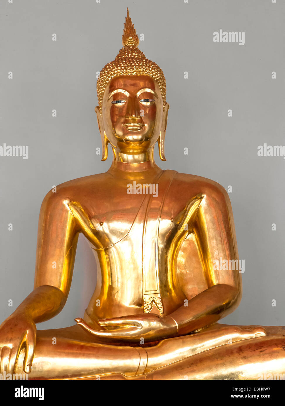 Immagine del Buddha. Wat Pho tempio. Bangkok. Della Thailandia Foto Stock