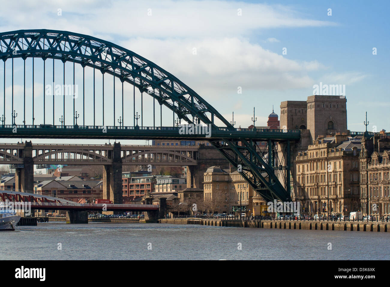 Tyne ponti in Newcastle Foto Stock