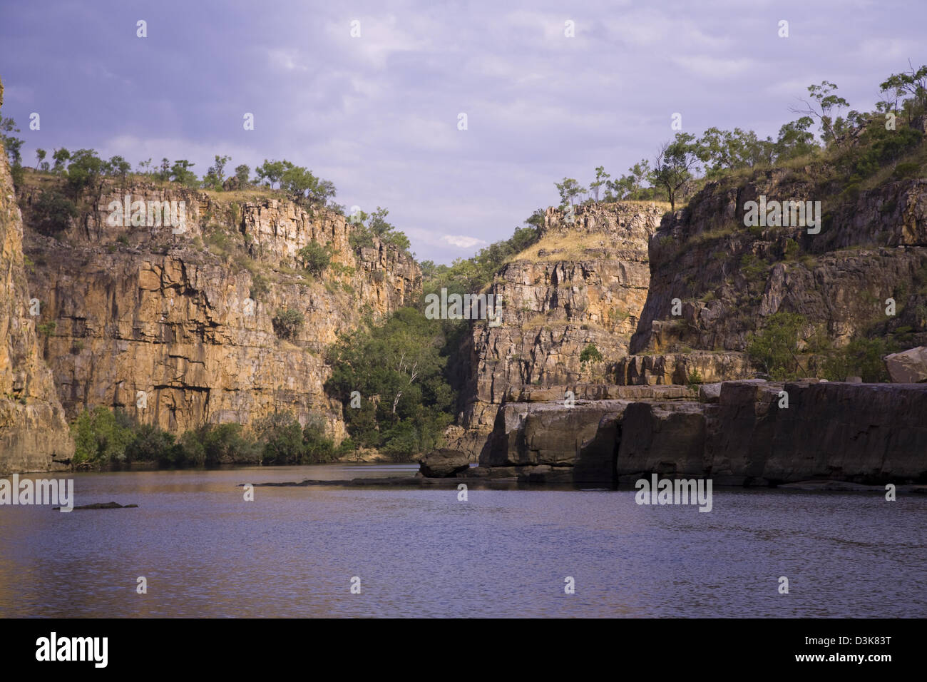 Nitmiluk National Park (formerly Katherine Gorge NP) e Katherine River, Territorio del Nord, l'Australia Foto Stock