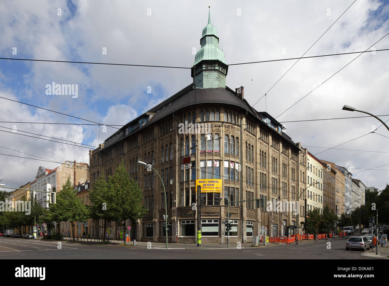 Berlino, Germania, il deposito originale Jahnsdorf in Brunnenstrasse Foto Stock