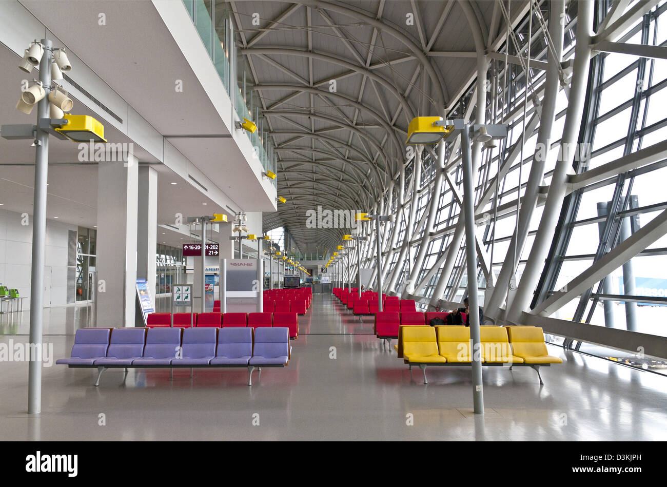 L'Aeroporto Internazionale di Kansai partenza lounge Foto Stock