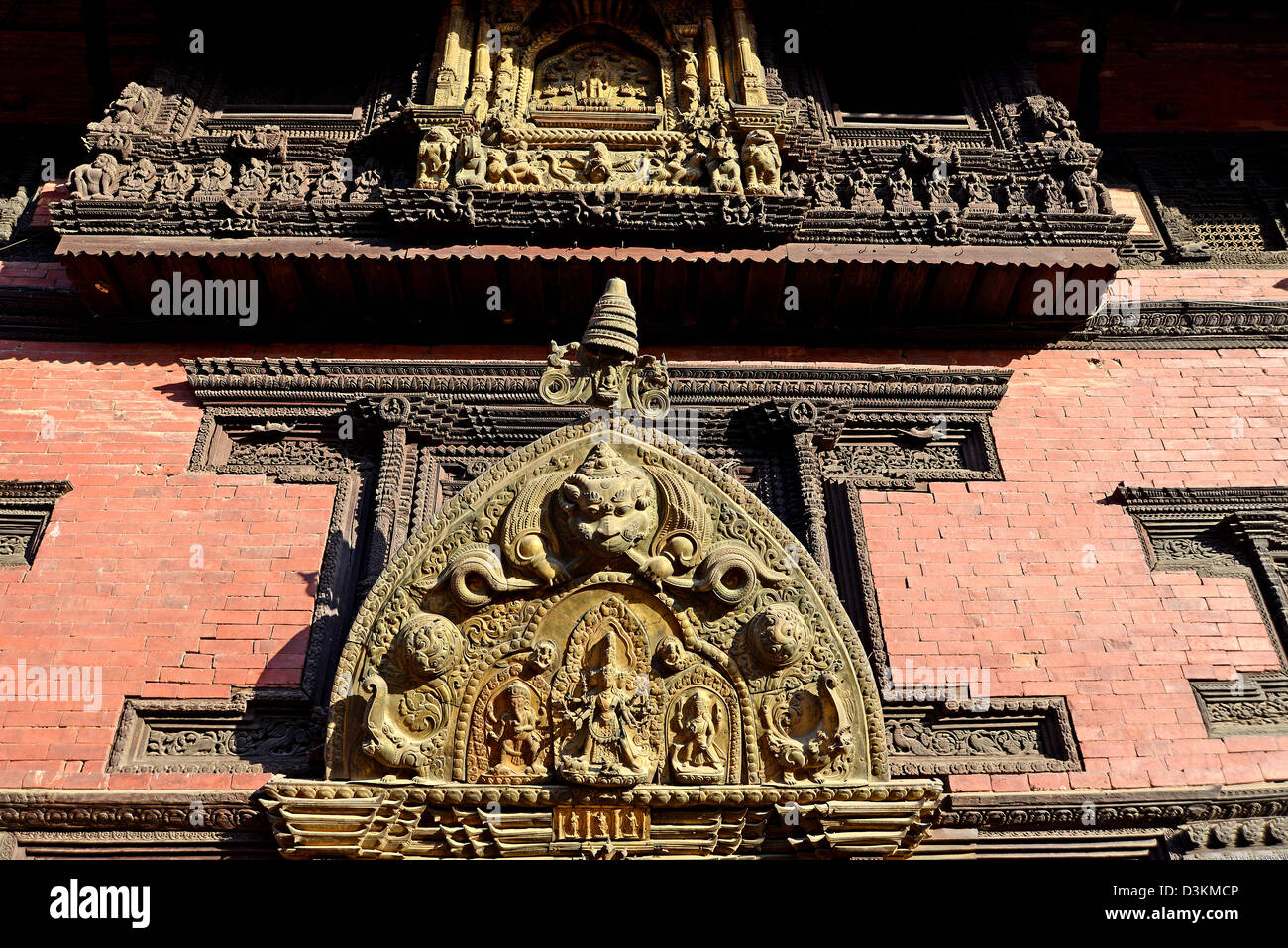 Durbar Square Patan Nepal Foto Stock