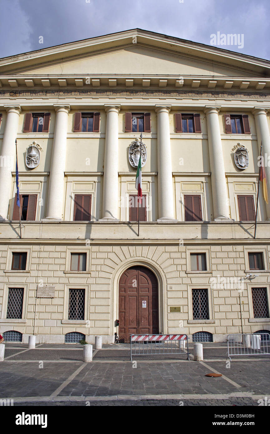 (Dpa) - l'immagine mostra il ministero dell Economia e delle finanze in Roma, Italia, 25 settembre 2005. Foto: Lars Halbauer Foto Stock