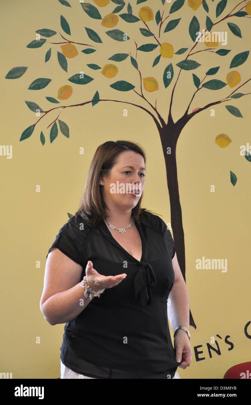 Michelle Gildernew, Sinn Fein MP per Fermanagh e South Tyrone Foto Stock