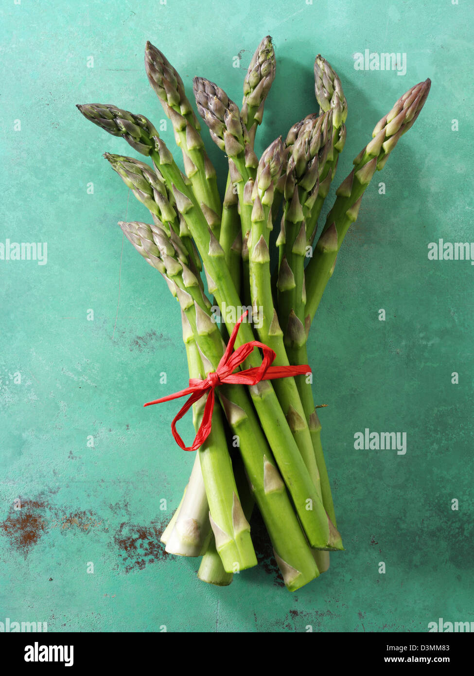 Freschi asparagi in inglese Foto Stock