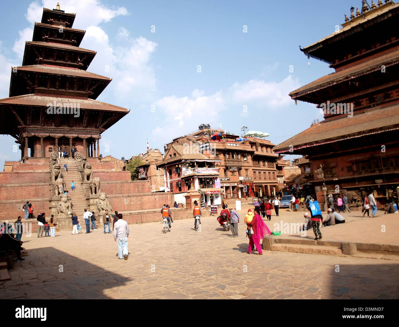 Patan è il quadrato di Durbar, vicino a Kathmandu, Nepal. Foto Stock