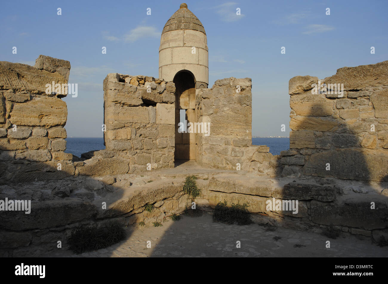 L'Ucraina. Repubblica autonoma di Crimea. Yeni-Kale fortezza, costruita dai Turchi Ottomani, 1699-1706. Nei pressi di Kerch. Foto Stock