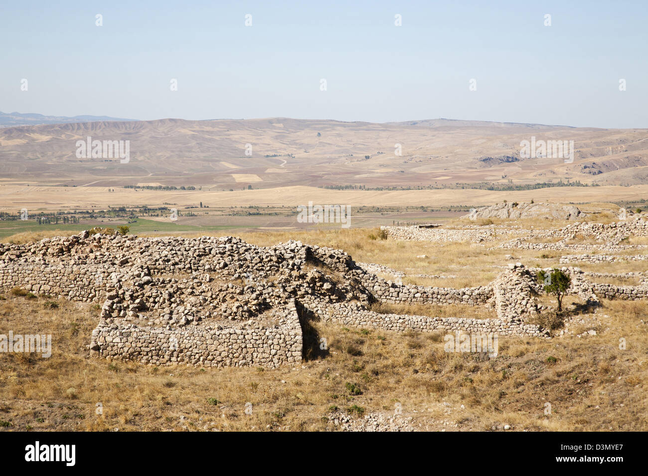 Area archeologica di hattusa, Anatolia centrale, Turchia, Asia Foto Stock