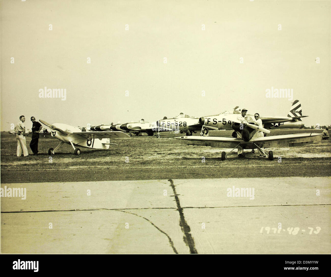 La National Air Race è stata una storica competizione aeronautica che si tiene ogni anno a Cleveland, Ohio, mettendo in mostra i progressi dell'aviazione e le abilità aeronautiche. Foto Stock