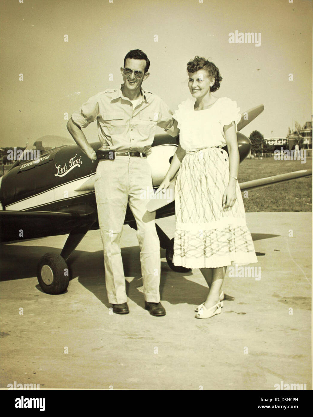 La National Air Race, che si tiene a Cleveland, Ohio, è uno storico evento aeronautico che ha mostrato il progresso della tecnologia aeronautica e la crescente popolarità delle corse aeree. Foto Stock