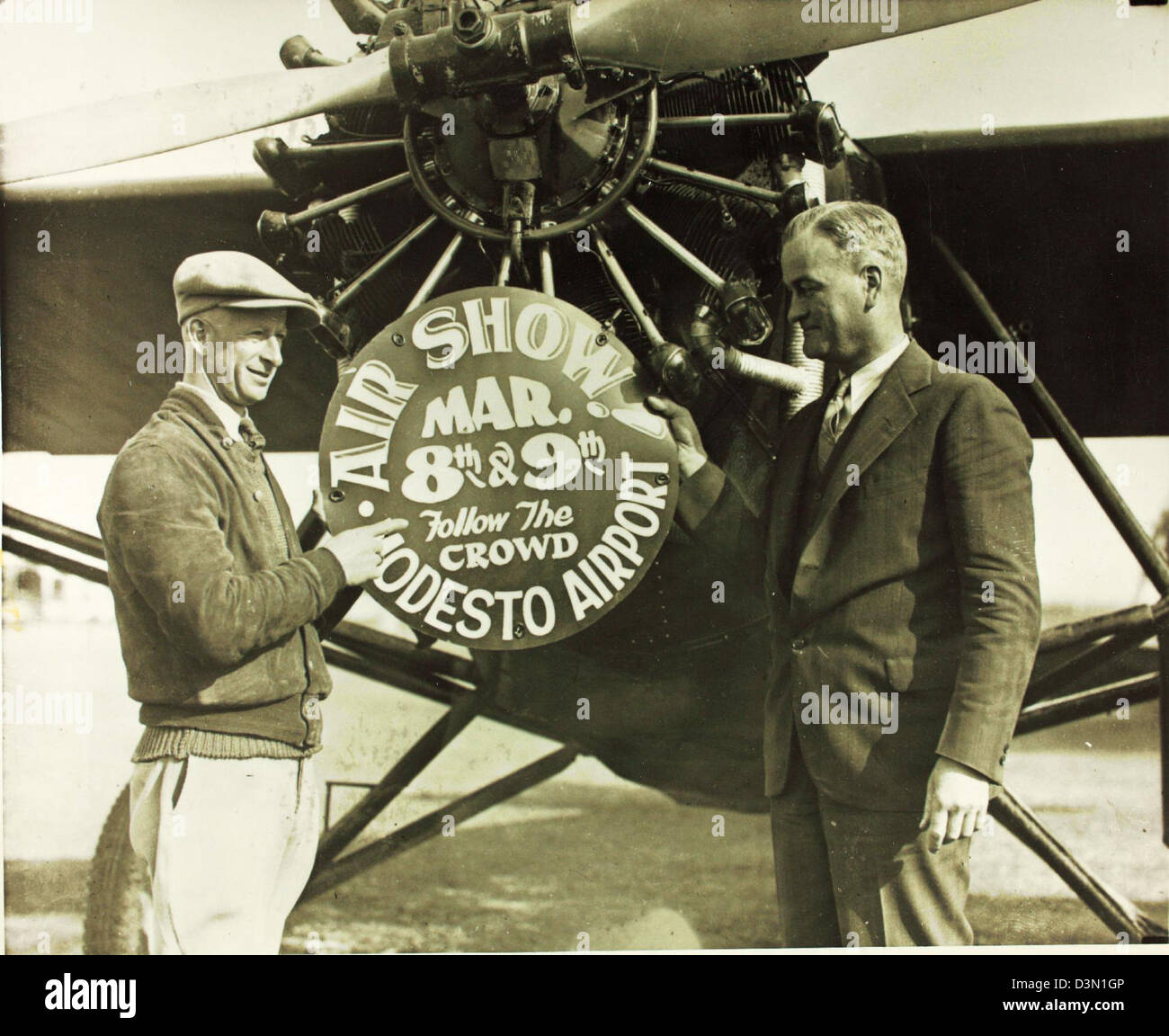 Il Breese Pabco Pacific Flyer NX646 partecipò alla Dole Air Race del 1927, volando dalla California alle Hawaii. L'aereo è stato uno dei concorrenti di questo storico evento aeronautico, evidenziando le crescenti capacità dei primi aeromobili a lunga distanza. Foto Stock