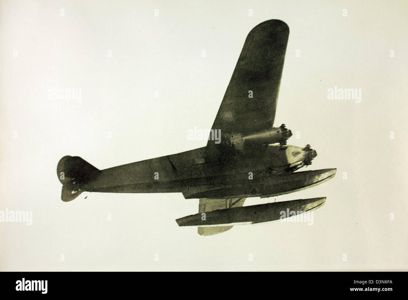 La Fokker Friendship fece uno storico volo transatlantico nel 1928, dimostrando le crescenti capacità dell'aviazione a lunga distanza. Foto Stock