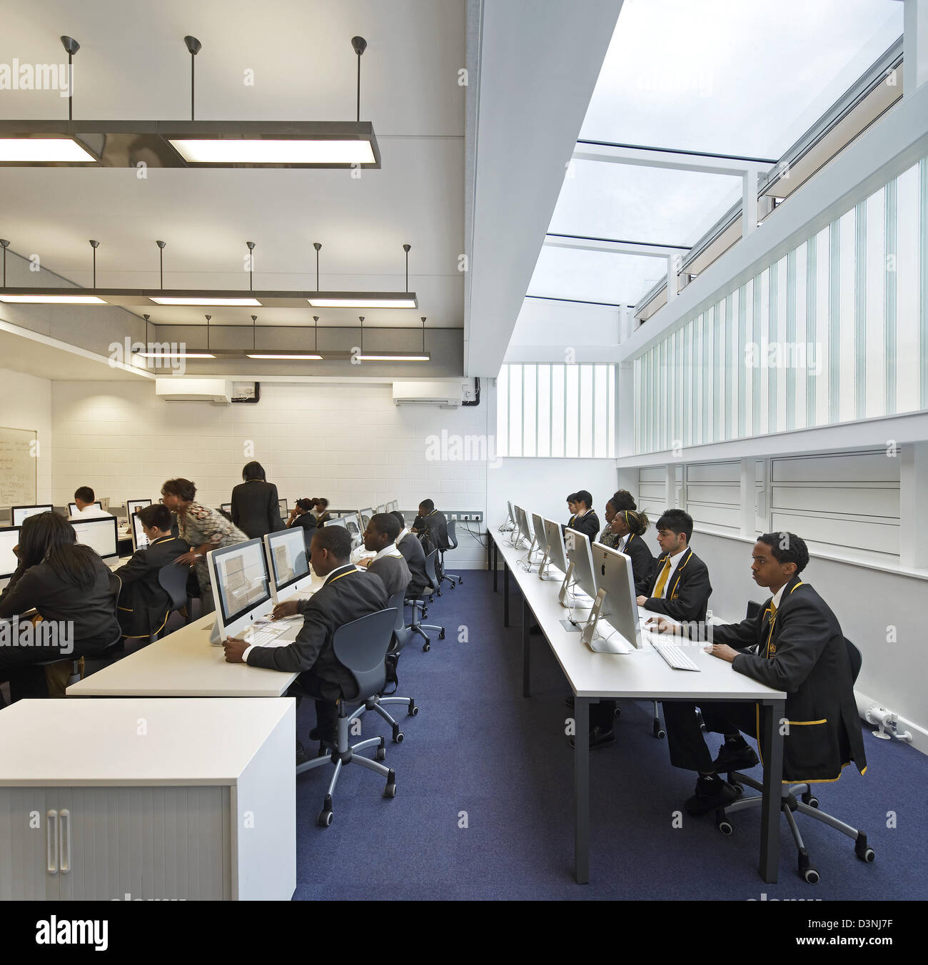 Accademia Globe, London, Regno Unito. Architetto: Amanda Levete Architects, 2011. Foto Stock Accademia Globe, London, Regno Unito. Architetto: Amanda Levete Architects, 2011. Foto Stock
