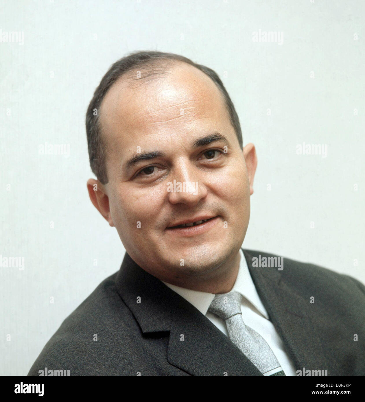 (Dpa file) la mostra fotografica di Rainer Barzel (CDU), Germania, Foto non datata. L ex Presidente CDU (1971 - 1973) sono morti di età compresa tra i 82 dopo lunga e grave malattia. Dal 1983 fino al 1984 è stato Presidente del Bundestag. Foto: Kurt Rohwedder Foto Stock