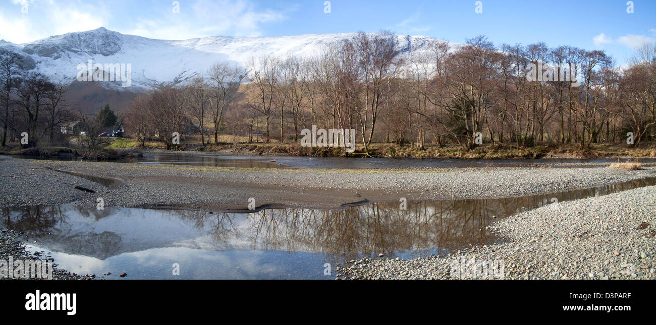 Grange di Borrowdale, Cumbria, Lake District, REGNO UNITO Foto Stock