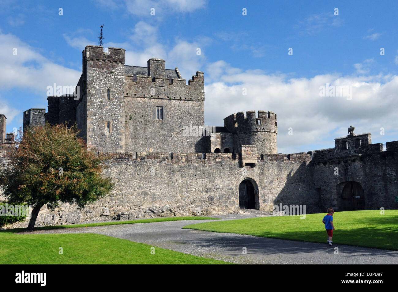 Castello di Cahir Co Tipparery Irlanda Foto Stock