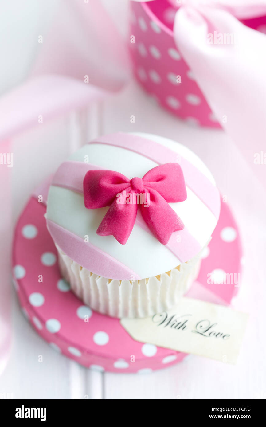 Regalo di Cupcake Foto Stock