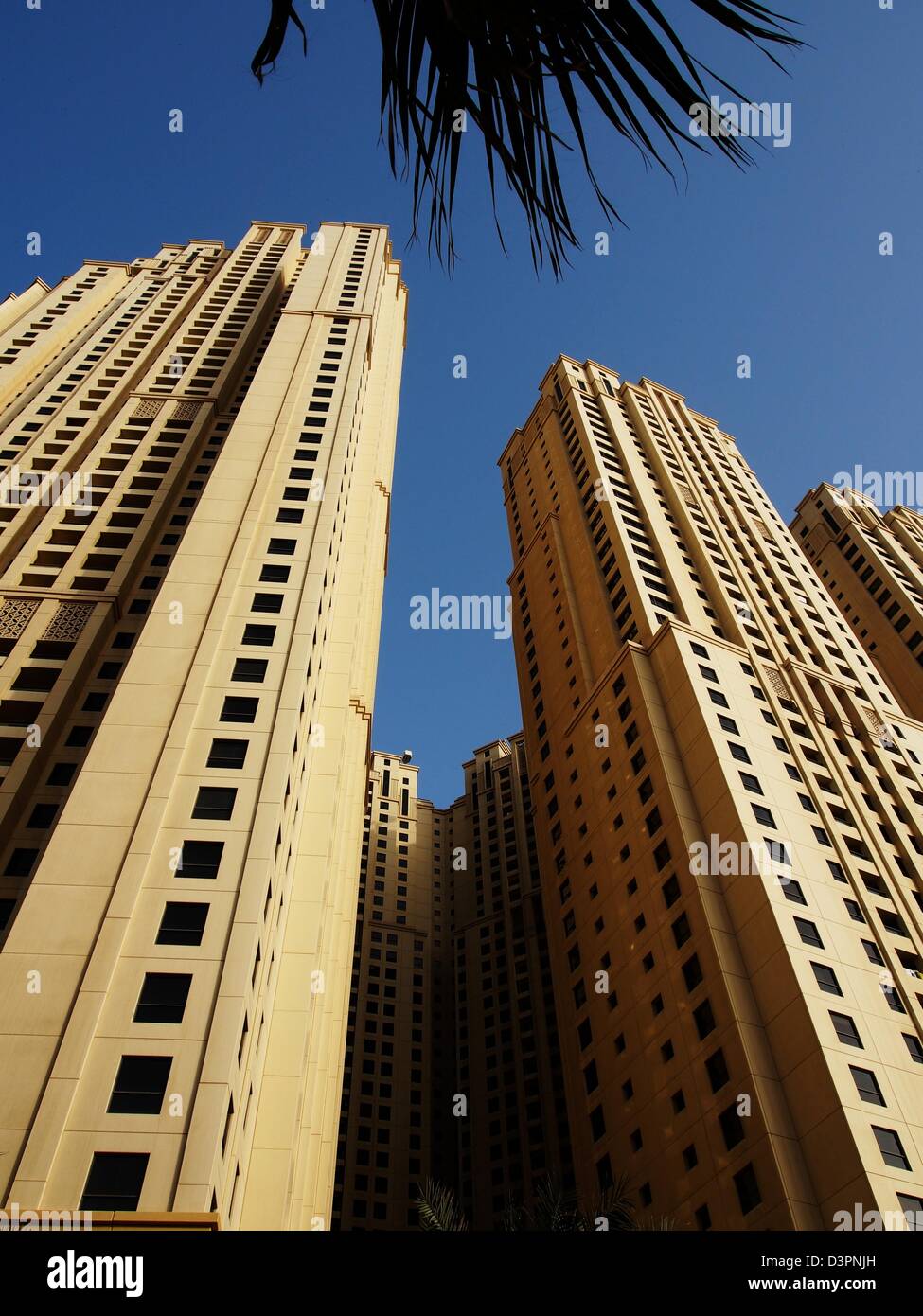 Appartamenti a Dubai Foto Stock