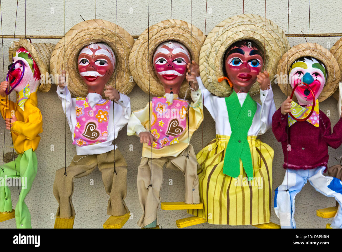 Marionette messicano di San Antonio, Texas, Stati Uniti d'America Foto Stock
