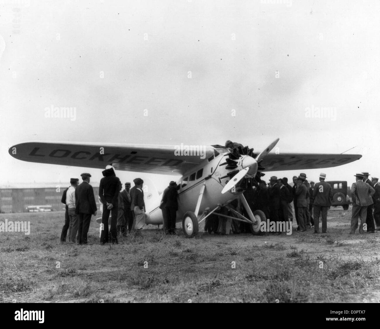 Lockheed Vega, NX4769, Yankee Doodle, NAS NI, 1928 640 Foto Stock