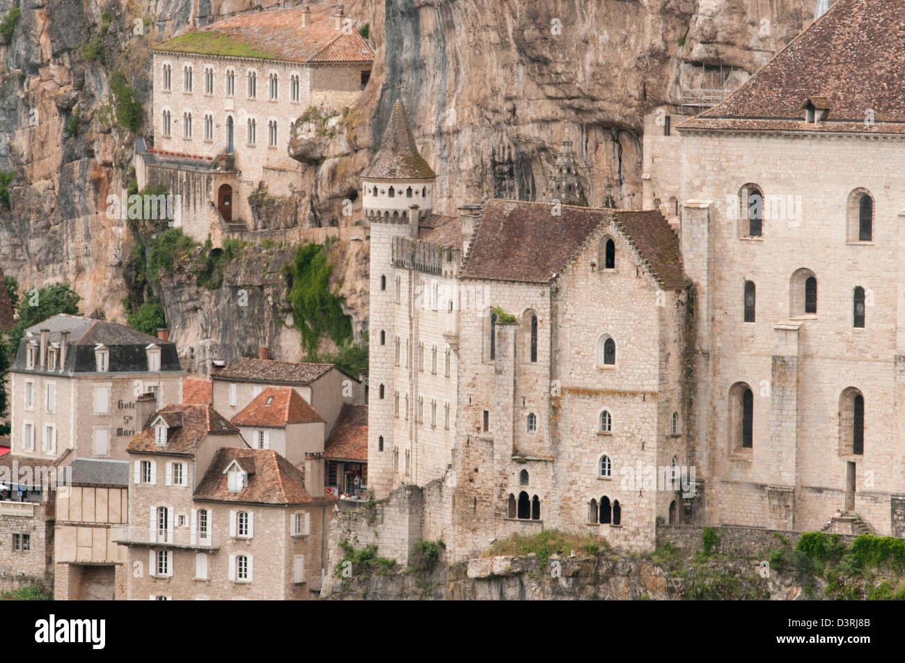 Rocamadour, Francia Foto Stock