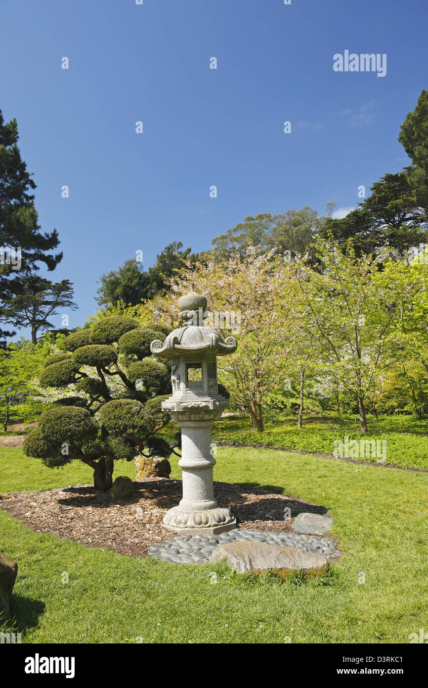 Il giardino giapponese del tè, Golden Gate Park di San Francisco, California, Stati Uniti d'America Foto Stock