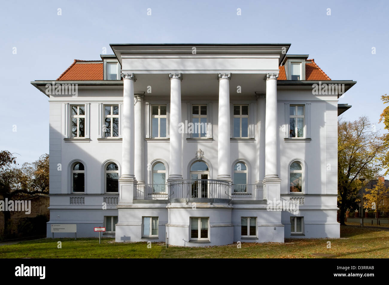 Potsdam, Germania, Sociale Corte branch facility in Potsdam Berliner Str Foto Stock