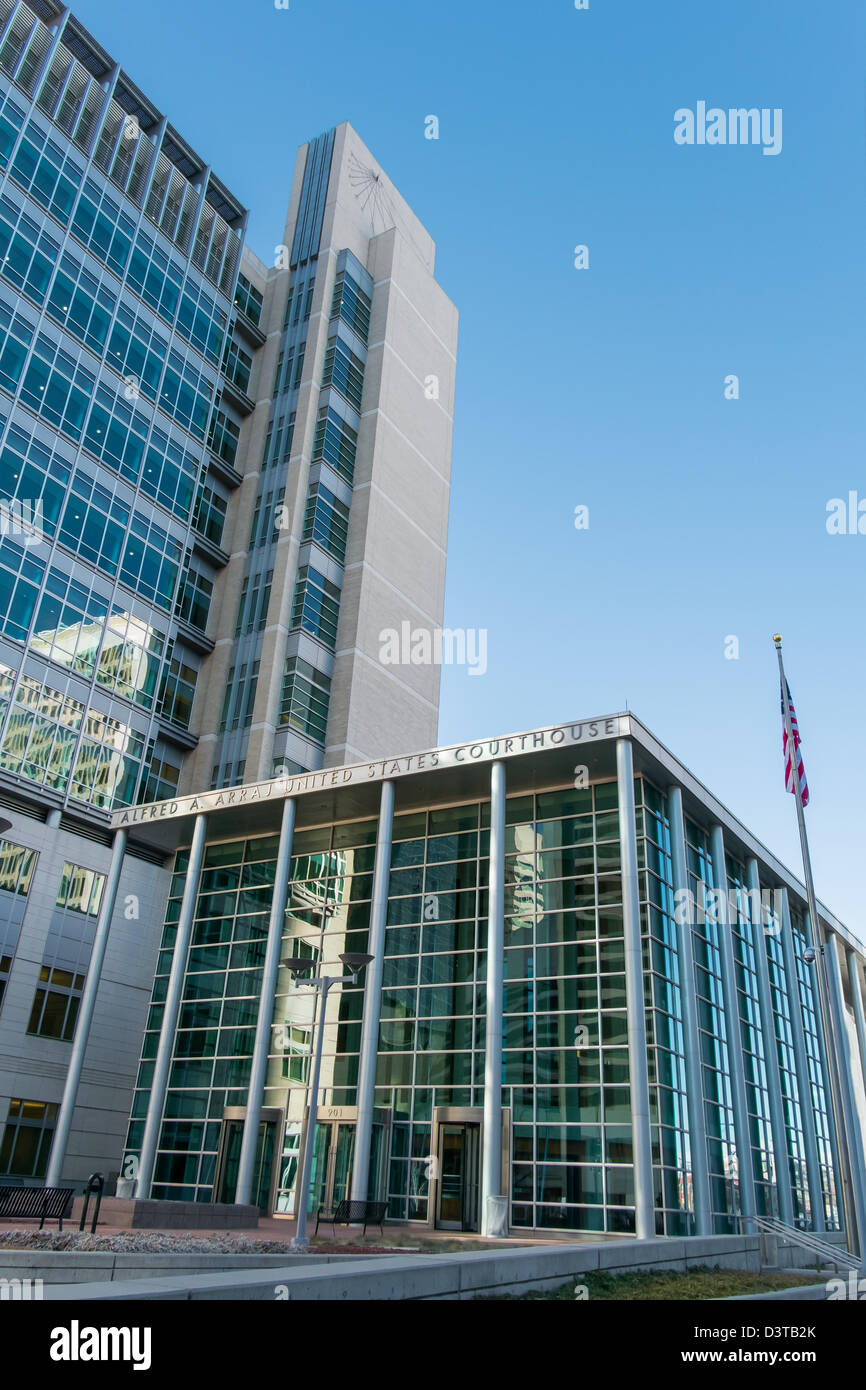 Alfred A. Arraj Stati Uniti Federal Court House di Denver in Colorado Foto Stock